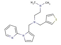 N,N-dimethyl-N'-[(1-pyridin-2-yl-1H-pyrrol-2-yl)methyl]-N'-(3-thienylmethyl)ethane-1,2-diamine