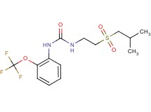 N-[2-(isobutylsulfonyl)ethyl]-N'-[2-(trifluoromethoxy)phenyl]urea