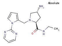 (2S,4R)-4-amino-N-ethyl-1-[(1-pyrimidin-2-yl-1H-pyrrol-2-yl)methyl]pyrrolidine-2-carboxamide