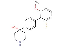 4-(2'-fluoro-6'-methoxybiphenyl-4-yl)piperidin-4-ol
