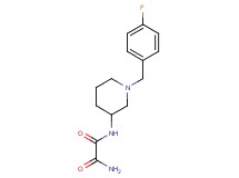 N-[1-(4-fluorobenzyl)piperidin-3-yl]ethanediamide