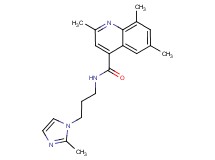 2,6,8-trimethyl-N-[3-(2-methyl-1H-imidazol-1-yl)propyl]-4-quinolinecarboxamide