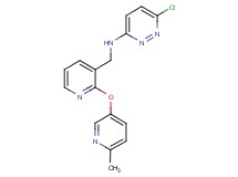 6-chloro-N-({2-[(6-methylpyridin-3-yl)oxy]pyridin-3-yl}methyl)pyridazin-3-amine