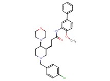 3-[(3S*,4R*)-1-(4-chlorobenzyl)-4-(4-morpholinyl)-3-piperidinyl]-N-(4-methoxy-3-biphenylyl)propanamide