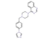 4-{4-[4-(1H-imidazol-1-yl)benzyl]-1-piperazinyl}quinazoline