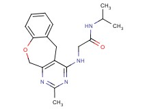N~1~-isopropyl-N~2~-(2-methyl-5,11-dihydro[1]benzoxepino[3,4-d]pyrimidin-4-yl)glycinamide