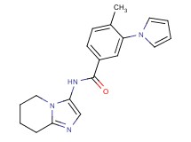 4-methyl-3-(1H-pyrrol-1-yl)-N-(5,6,7,8-tetrahydroimidazo[1,2-a]pyridin-3-yl)benzamide
