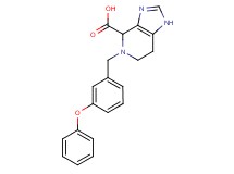 5-(3-phenoxybenzyl)-4,5,6,7-tetrahydro-1H-imidazo[4,5-c]pyridine-4-carboxylic acid