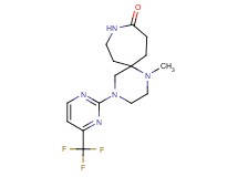 1-methyl-4-[4-(trifluoromethyl)pyrimidin-2-yl]-1,4,9-triazaspiro[5.6]dodecan-10-one