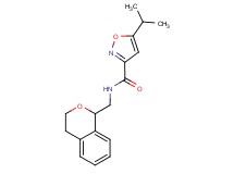 N-(3,4-dihydro-1H-isochromen-1-ylmethyl)-5-isopropylisoxazole-3-carboxamide