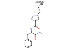 N-[(1S)-2-amino-1-benzyl-2-oxoethyl]-3-propyl-1H-pyrazole-5-carboxamide