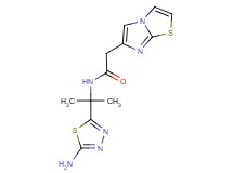 N-[1-(5-amino-1,3,4-thiadiazol-2-yl)-1-methylethyl]-2-imidazo[2,1-b][1,3]thiazol-6-ylacetamide