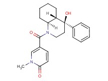 5-{[(4S*,4aS*,8aS*)-4-hydroxy-4-phenyloctahydro-1(2H)-quinolinyl]carbonyl}-1-methyl-2(1H)-pyridinone
