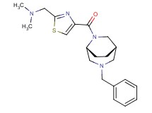 1-(4-{[(1S*,5R*)-3-benzyl-3,6-diazabicyclo[3.2.2]non-6-yl]carbonyl}-1,3-thiazol-2-yl)-N,N-dimethylmethanamine