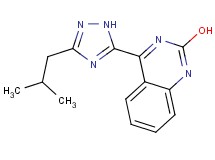 4-(3-isobutyl-1H-1,2,4-triazol-5-yl)-2-quinazolinol