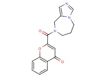 2-(6,7-dihydro-5H-imidazo[1,5-a][1,4]diazepin-8(9H)-ylcarbonyl)-4H-chromen-4-one