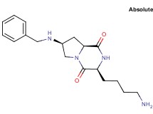 (3S,7S,8aS)-3-(4-aminobutyl)-7-(benzylamino)hexahydropyrrolo[1,2-a]pyrazine-1,4-dione