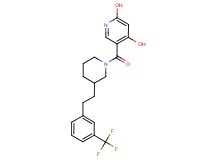 5-[(3-{2-[3-(trifluoromethyl)phenyl]ethyl}-1-piperidinyl)carbonyl]-2,4-pyridinediol
