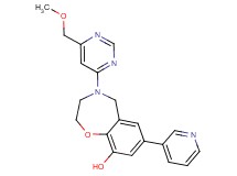 4-[6-(methoxymethyl)pyrimidin-4-yl]-7-pyridin-3-yl-2,3,4,5-tetrahydro-1,4-benzoxazepin-9-ol
