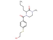 3-butyl-4-{4-[(2-hydroxyethyl)thio]benzoyl}-1-methyl-2-piperazinone