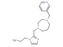 1-[(1-propyl-1H-imidazol-2-yl)methyl]-4-(pyridin-3-ylmethyl)-1,4-diazepane