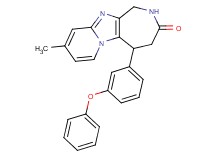 9-methyl-5-(3-phenoxyphenyl)-1,2,4,5-tetrahydro-3H-pyrido[1',2':1,2]imidazo[4,5-c]azepin-3-one