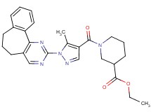 ethyl 1-{[1-(6,7-dihydro-5H-benzo[6,7]cyclohepta[1,2-d]pyrimidin-2-yl)-5-methyl-1H-pyrazol-4-yl]carbonyl}-3-piperidinecarboxylate