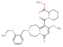 methyl 1-{[3-(2-ethoxybenzyl)-9-methoxy-7-oxo-1,2,3,4,5,7-hexahydropyrido[1,2-d][1,4]diazepin-10-yl]carbonyl}-2-piperidinecarboxylate