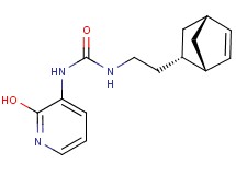 N-{2-[(1S*,2S*,4S*)-bicyclo[2.2.1]hept-5-en-2-yl]ethyl}-N'-(2-hydroxypyridin-3-yl)urea