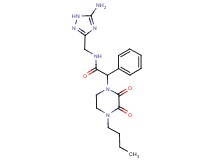 N-[(5-amino-1H-1,2,4-triazol-3-yl)methyl]-2-(4-butyl-2,3-dioxopiperazin-1-yl)-2-phenylacetamide