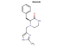 (3S)-3-benzyl-4-[(2-methyl-1H-imidazol-4-yl)methyl]piperazin-2-one