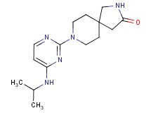 8-[4-(isopropylamino)pyrimidin-2-yl]-2,8-diazaspiro[4.5]decan-3-one