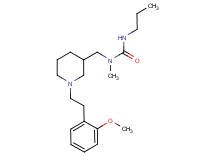 N-({1-[2-(2-methoxyphenyl)ethyl]-3-piperidinyl}methyl)-N-methyl-N'-propylurea