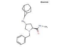 (4R)-4-(2-adamantylamino)-1-benzyl-N-methyl-L-prolinamide