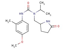 N-isopropyl-N'-(4-methoxy-2-methylphenyl)-N-[(5-oxopyrrolidin-2-yl)methyl]urea