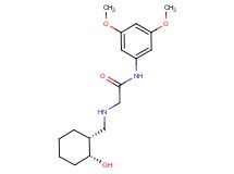 N-(3,5-dimethoxyphenyl)-2-({[(1R*,2R*)-2-hydroxycyclohexyl]methyl}amino)acetamide
