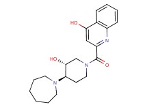 2-{[rel-(3R,4R)-4-(1-azepanyl)-3-hydroxy-1-piperidinyl]carbonyl}-4-quinolinol