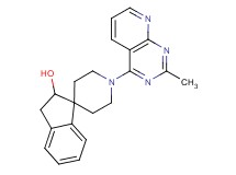 1'-(2-methylpyrido[2,3-d]pyrimidin-4-yl)-2,3-dihydrospiro[indene-1,4'-piperidin]-2-ol