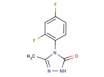 4-(2,4-difluorophenyl)-5-methyl-2,4-dihydro-3H-1,2,4-triazol-3-one