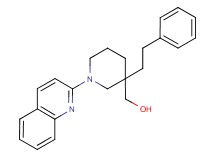 [3-(2-phenylethyl)-1-quinolin-2-ylpiperidin-3-yl]methanol