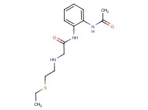 N-[2-(acetylamino)phenyl]-2-{[2-(ethylthio)ethyl]amino}acetamide