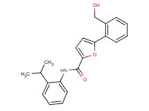 5-[2-(hydroxymethyl)phenyl]-N-(2-isopropylphenyl)-2-furamide