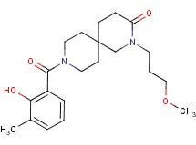 9-(2-hydroxy-3-methylbenzoyl)-2-(3-methoxypropyl)-2,9-diazaspiro[5.5]undecan-3-one