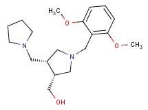 [(3R*,4R*)-1-(2,6-dimethoxybenzyl)-4-(pyrrolidin-1-ylmethyl)pyrrolidin-3-yl]methanol