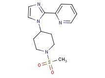 2-{1-[1-(methylsulfonyl)piperidin-4-yl]-1H-imidazol-2-yl}pyridine