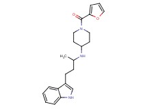 1-(2-furoyl)-N-[3-(1H-indol-3-yl)-1-methylpropyl]piperidin-4-amine