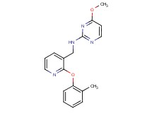 4-methoxy-N-{[2-(2-methylphenoxy)pyridin-3-yl]methyl}pyrimidin-2-amine