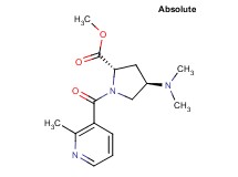 methyl (2S,4R)-4-(dimethylamino)-1-[(2-methylpyridin-3-yl)carbonyl]pyrrolidine-2-carboxylate