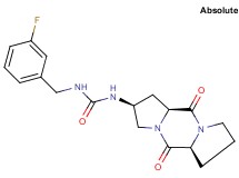 N-[(2S,5aS,10aS)-5,10-dioxooctahydro-1H,5H-dipyrrolo[1,2-a:1',2'-d]pyrazin-2-yl]-N'-(3-fluorobenzyl)urea