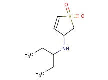 (1,1-dioxido-2,3-dihydro-3-thienyl)(1-ethylpropyl)amine